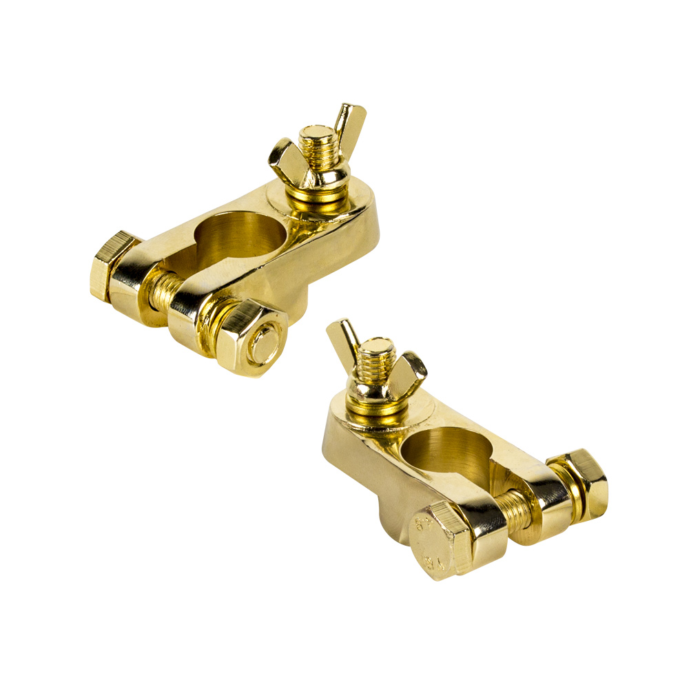 Negative 5/16 Inch Wing Nut Battery Terminal - Pro Series