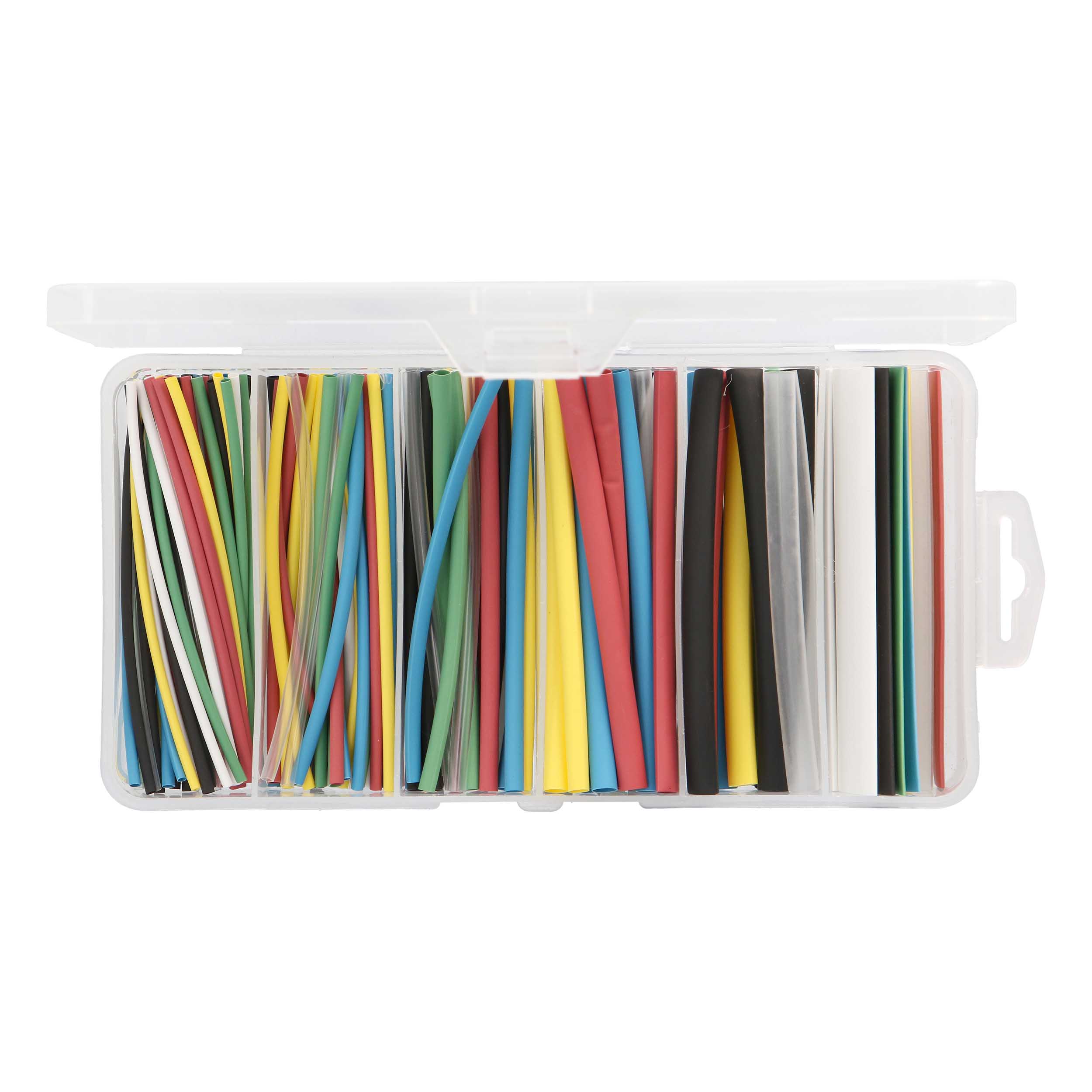 Heat Shrink Tubing Kit - 160 Pc 4 in 2:1 - Assorted Colors