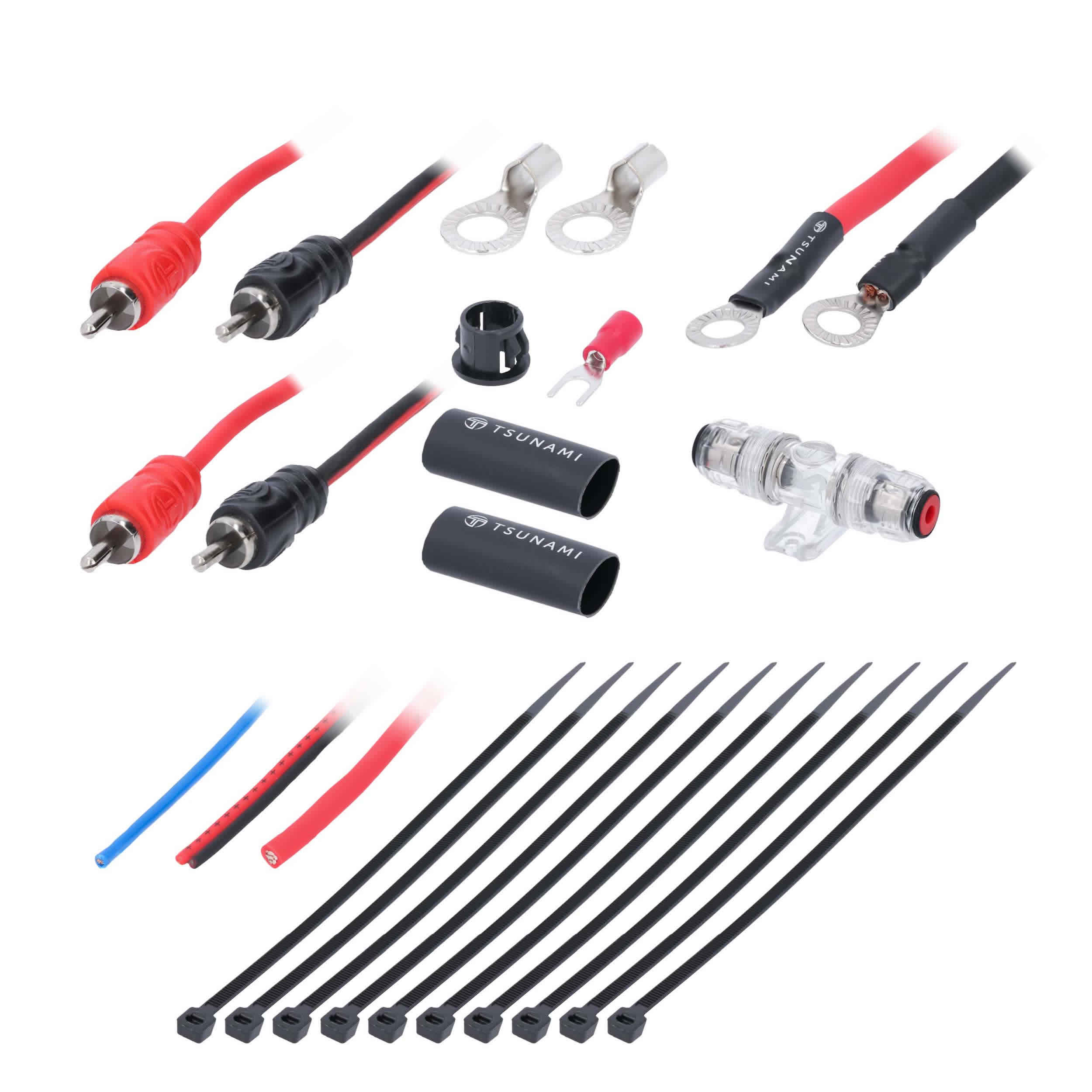 600W 8GA CCA Amp Kit