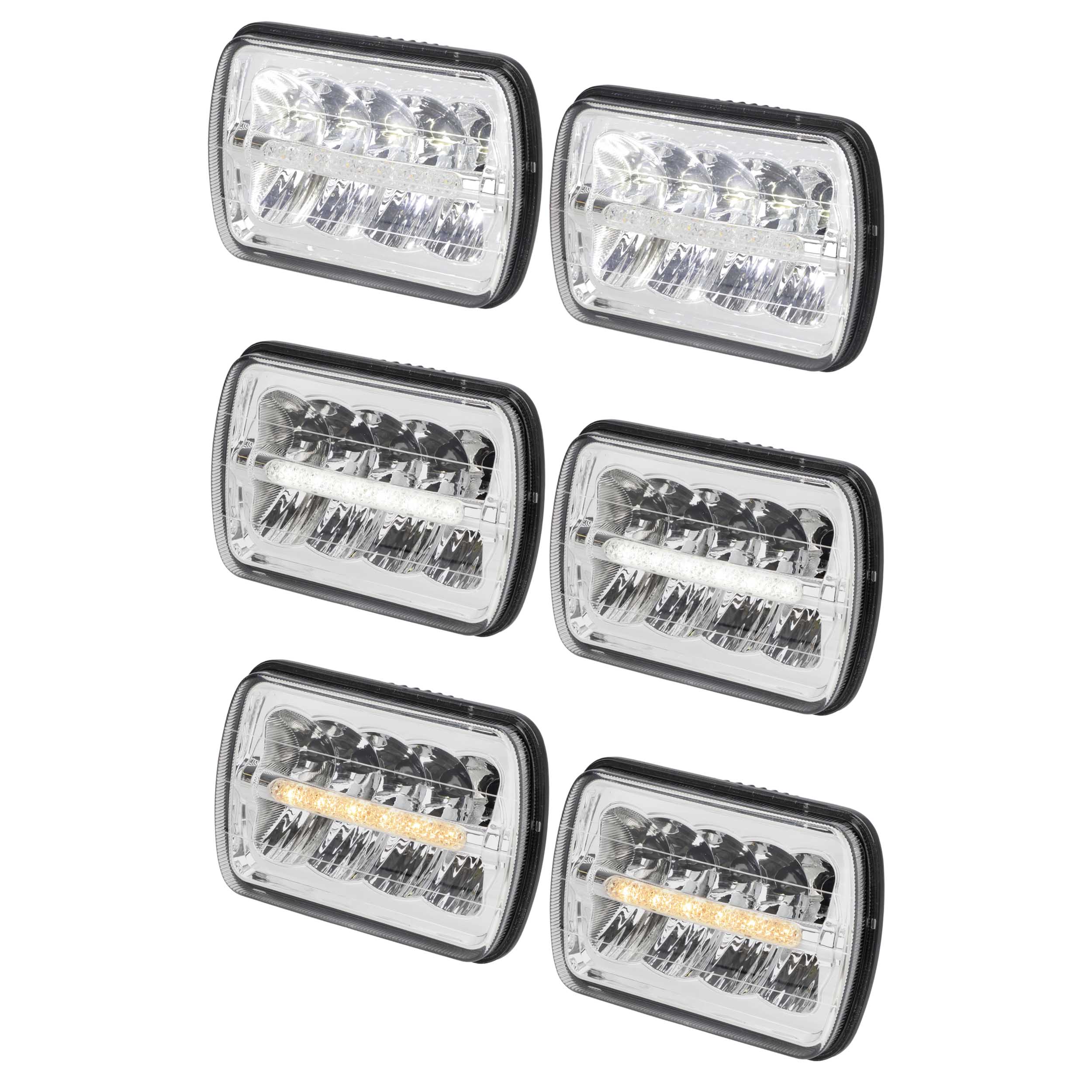 Daytona Lights 5"x7" Sealed Beam LED Headlights