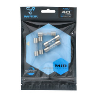40 AMP AGU Fuses Nickel Plated - MID SERIES - 5 PK