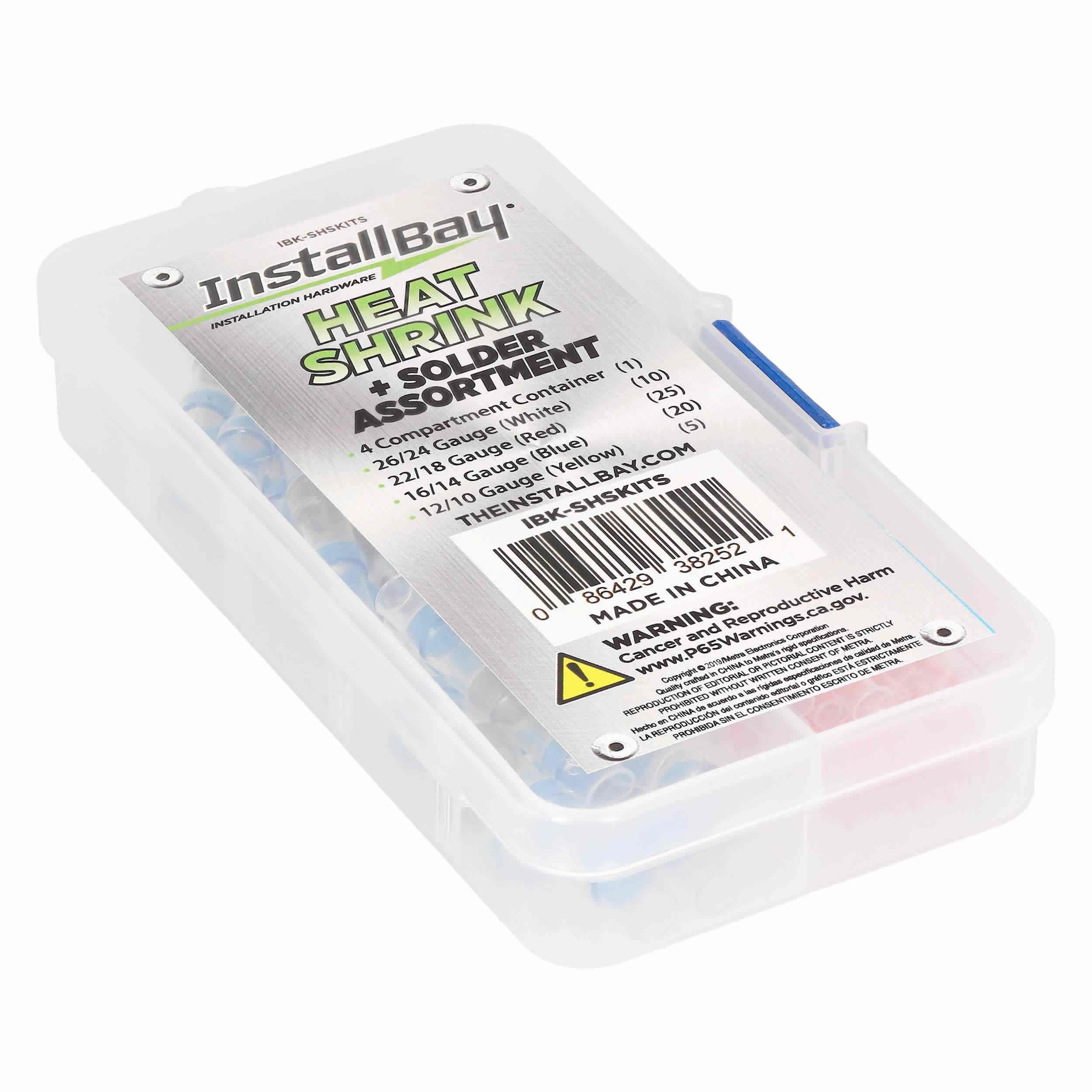 60 Piece Butt Connector Kit -  Includes Solder