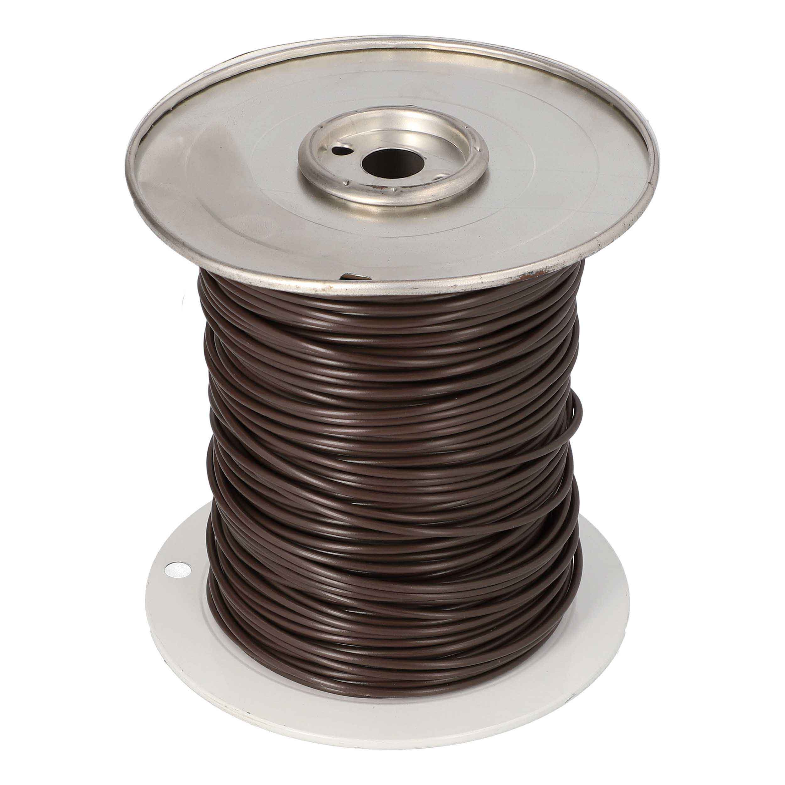 14 GA US GPT ALL COPPER PRIMARY WIRE BROWN - Coil of 500 FT