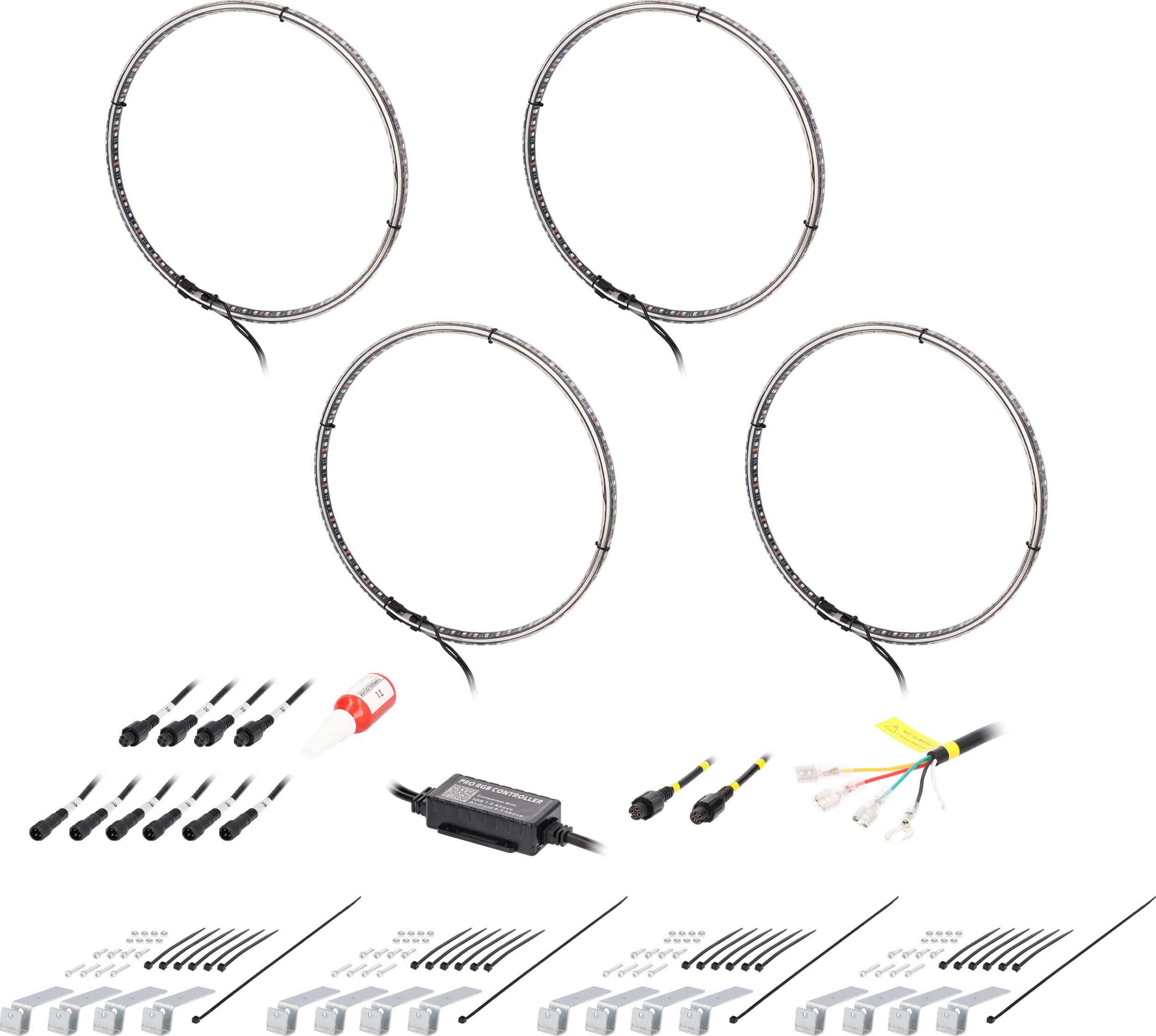 14" Wheel Light Set Chasing