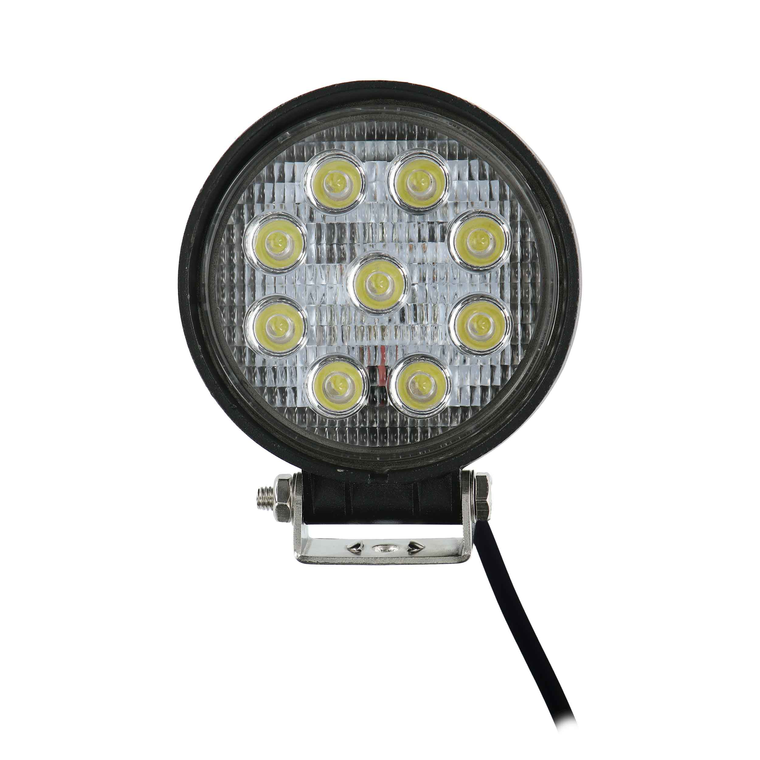 Daytona Lights Round Driving Lights - 9 LED (2PK)