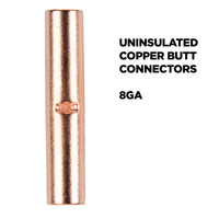 8 GA COPPER BUTT - 25PK