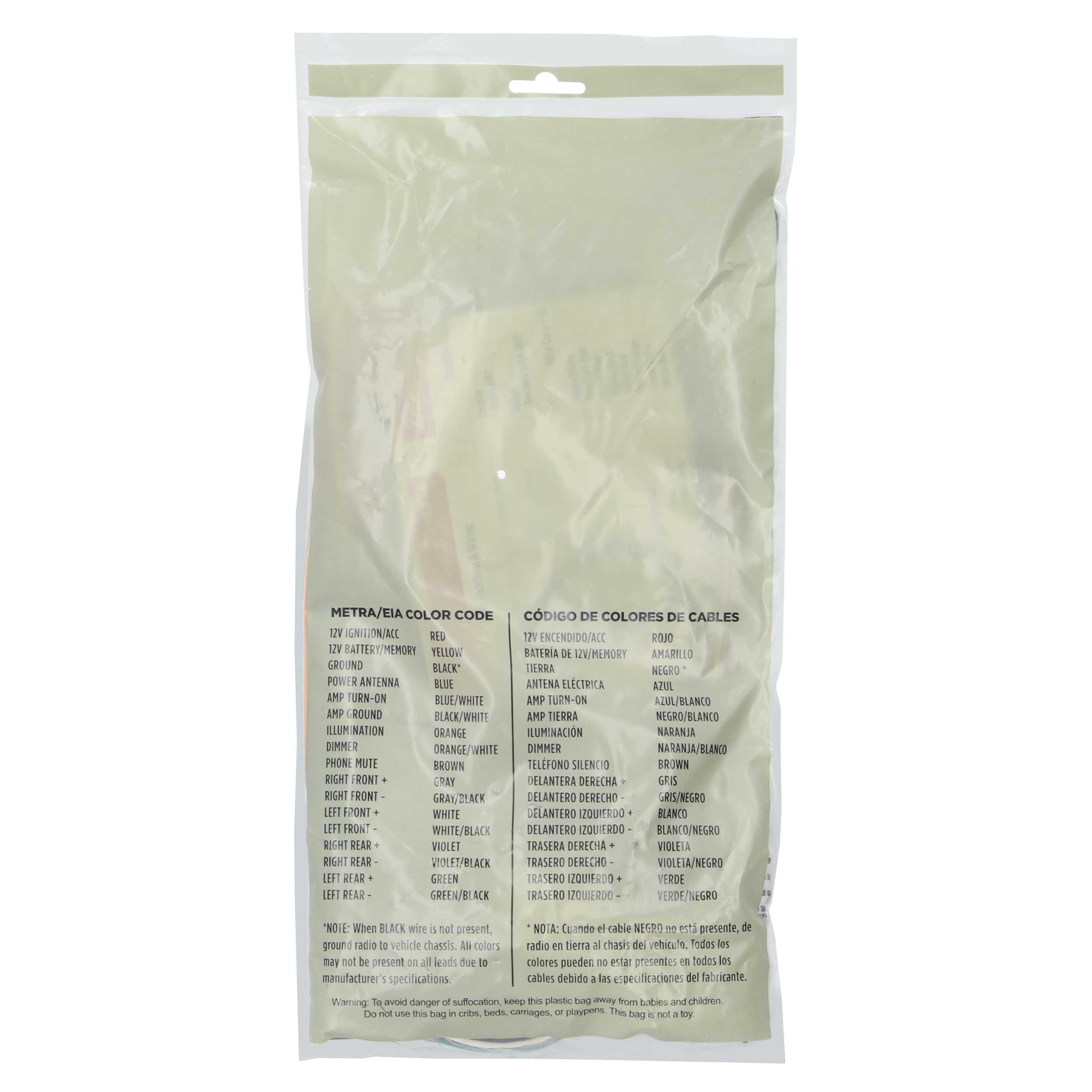 Amp Bypass Harness - Fits Chrysler/Dodge/Jeep