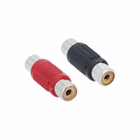 V6 RCA Barrel Adapter | Female to Female | 2 Pack