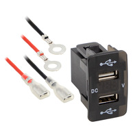Dual 2.1A USB For Honda W/Volt 2004-2017 - Retail Pack