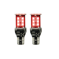 T15 Red LED Bulbs with Integrated Internal CANBUS System  -