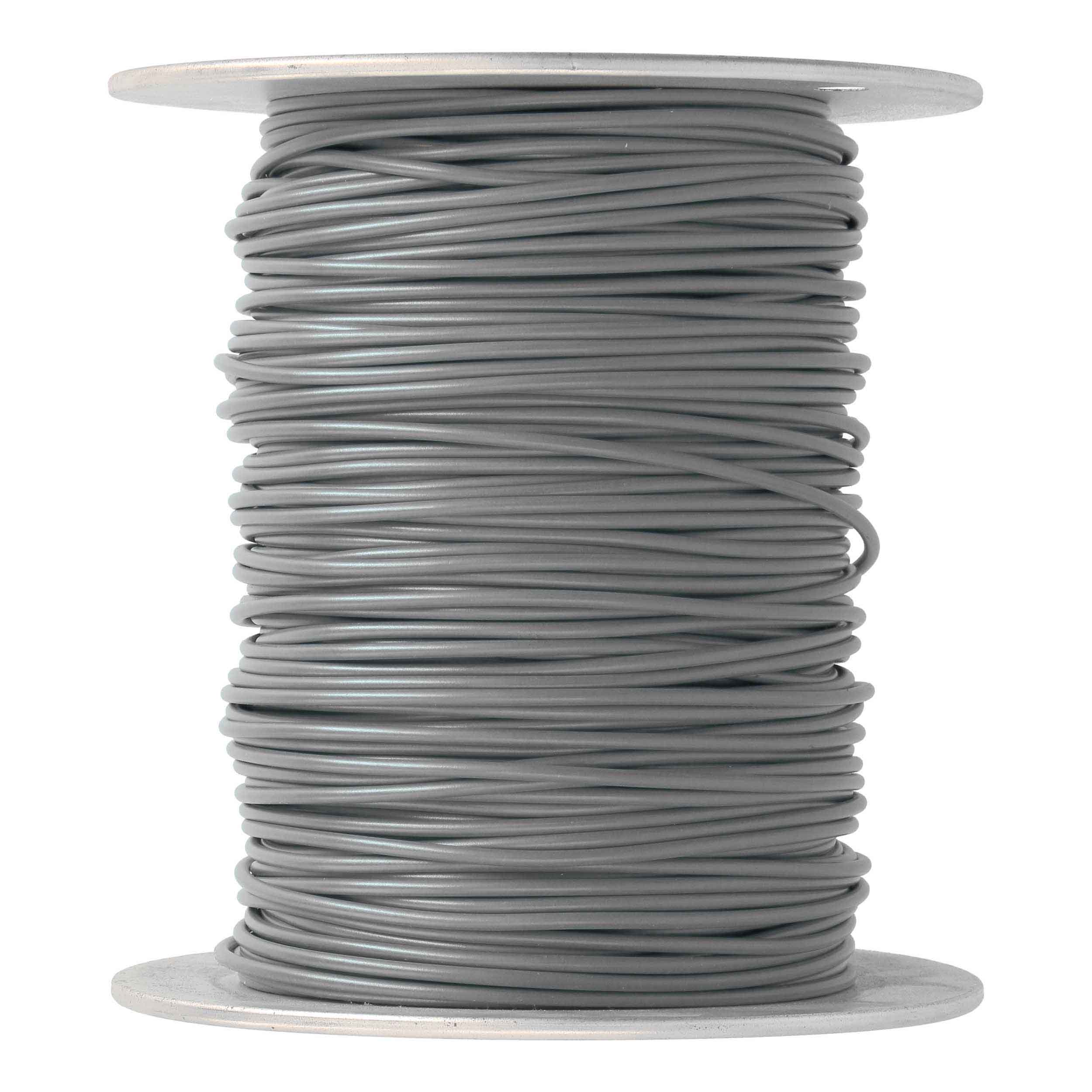 14 GA US GPT ALL COPPER PRIMARY WIRE GRAY - Coil of 500 FT