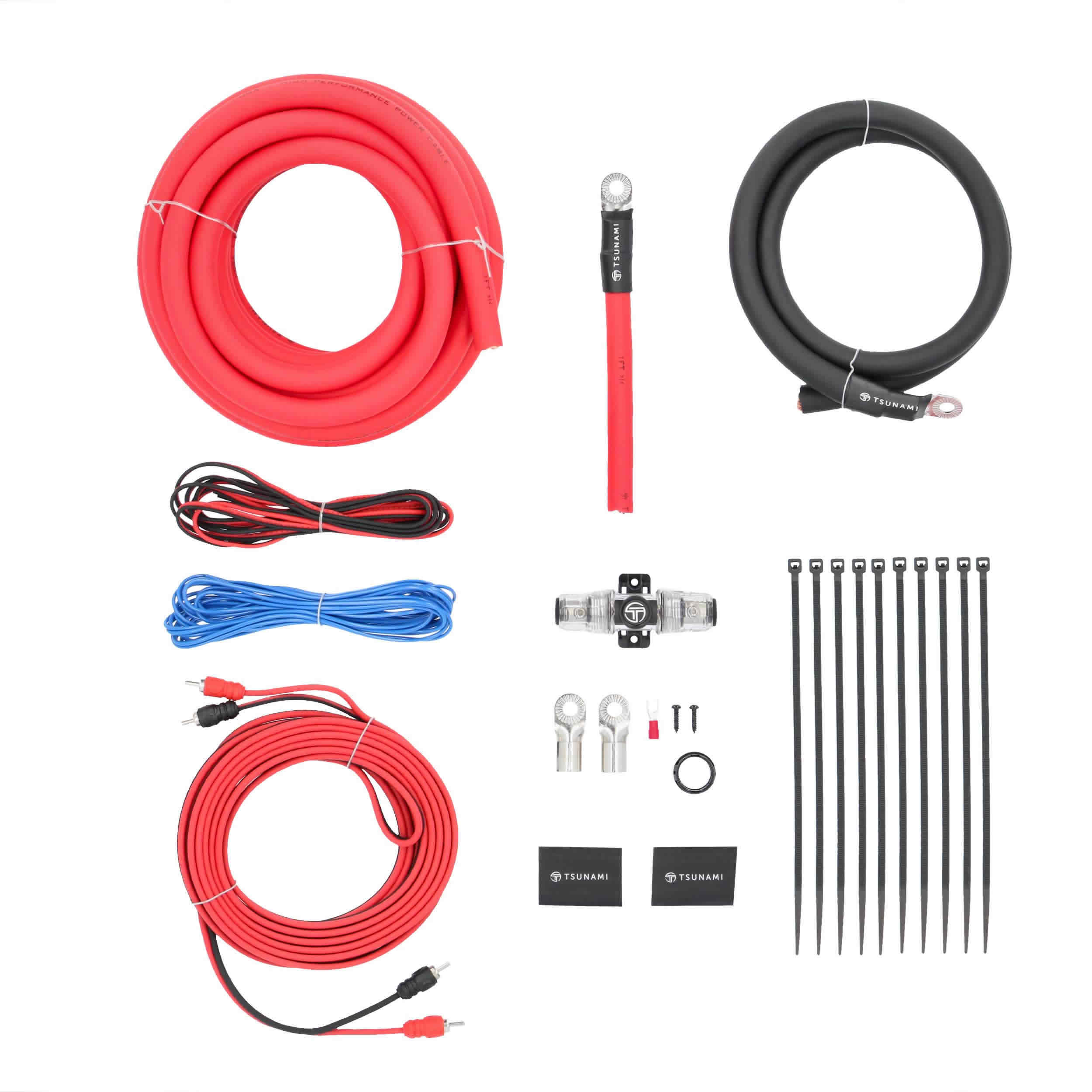 1800W 1/0GA CCA Amp Kit