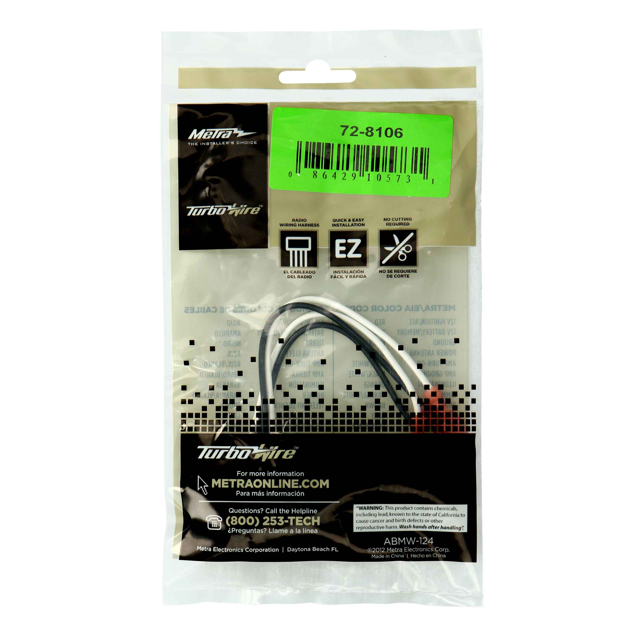 Speaker Harness Select 1995-2021 Chrysler, Dodge, GMC, Isuzu