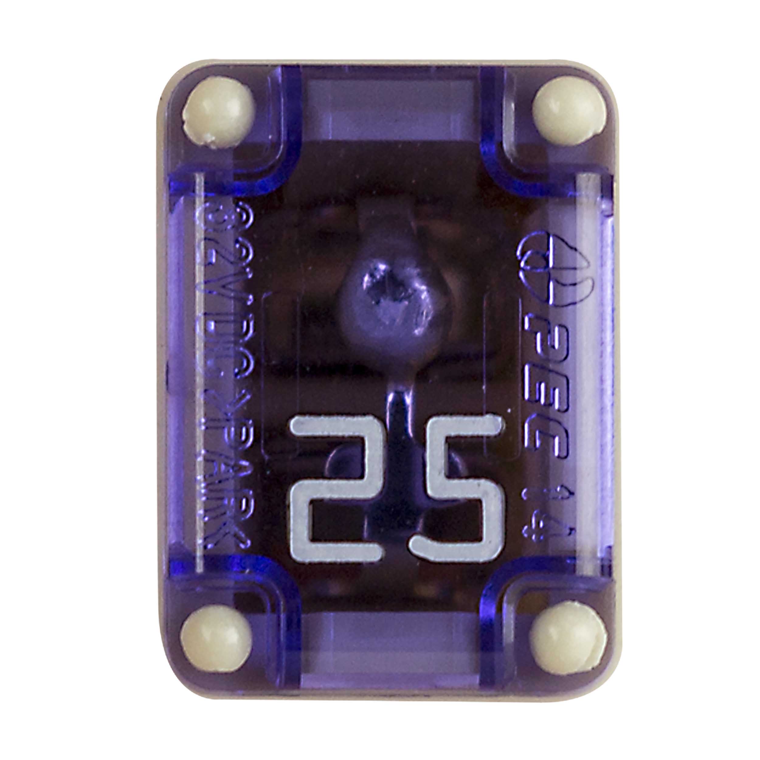 25AMP MICRO FEMALE TIME DELAY FUSE - each