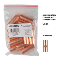 1/0 GA COPPER BUTT - 10PK