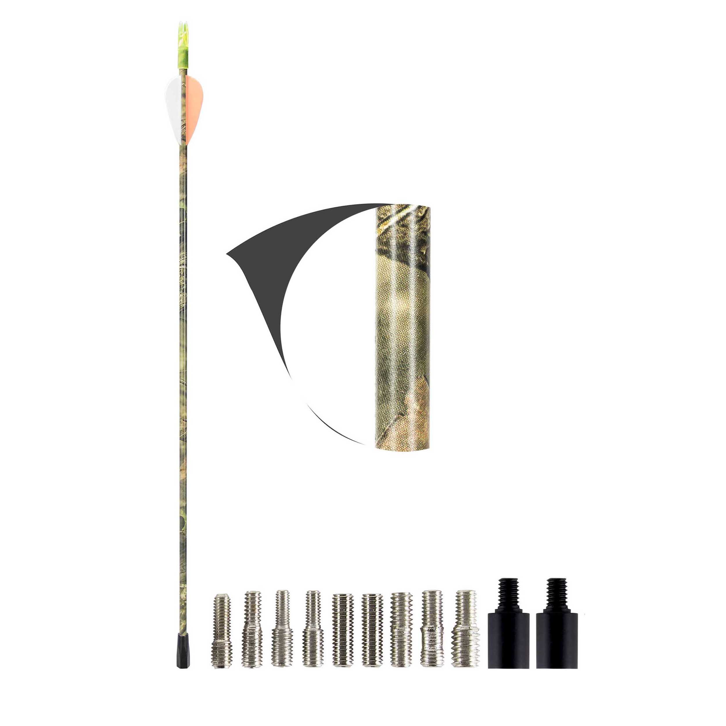 Mossy Oak Design - 20 Inch Arrow Style Replica Antenna