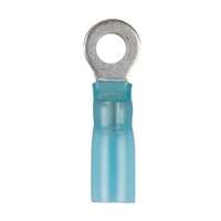 Heat Shrink Blue Ring Terminal 16-14 Gauge #8