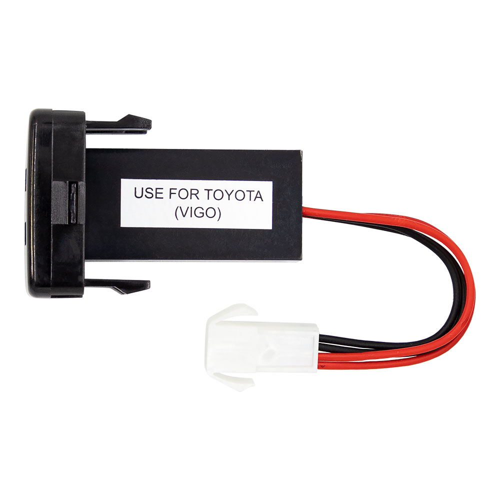 Dual 2.1A USB For Toyota 2001-2014 - Retail Pack
