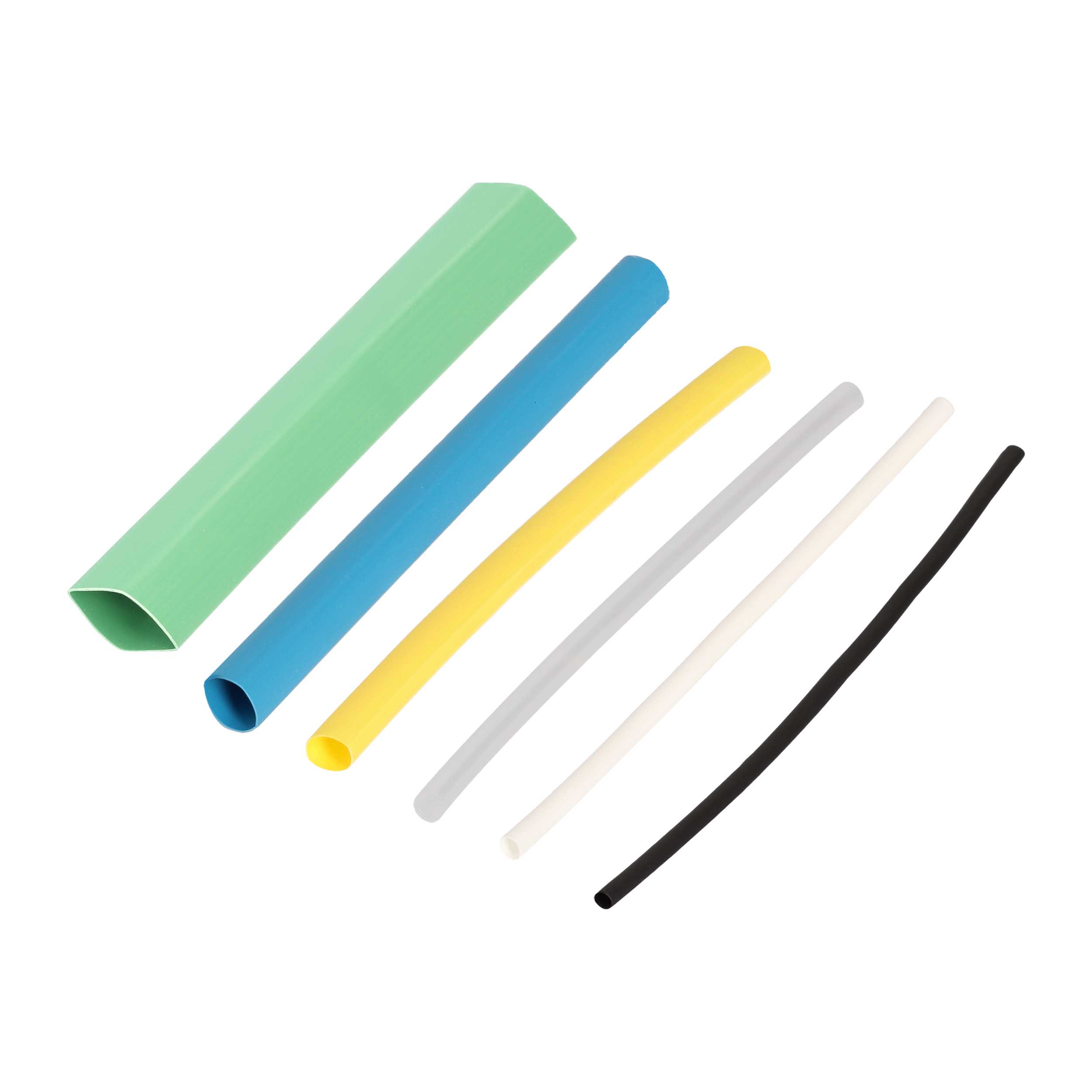 Heat Shrink Tubing Kit - 160 Pc 4 in 2:1 - Assorted Colors