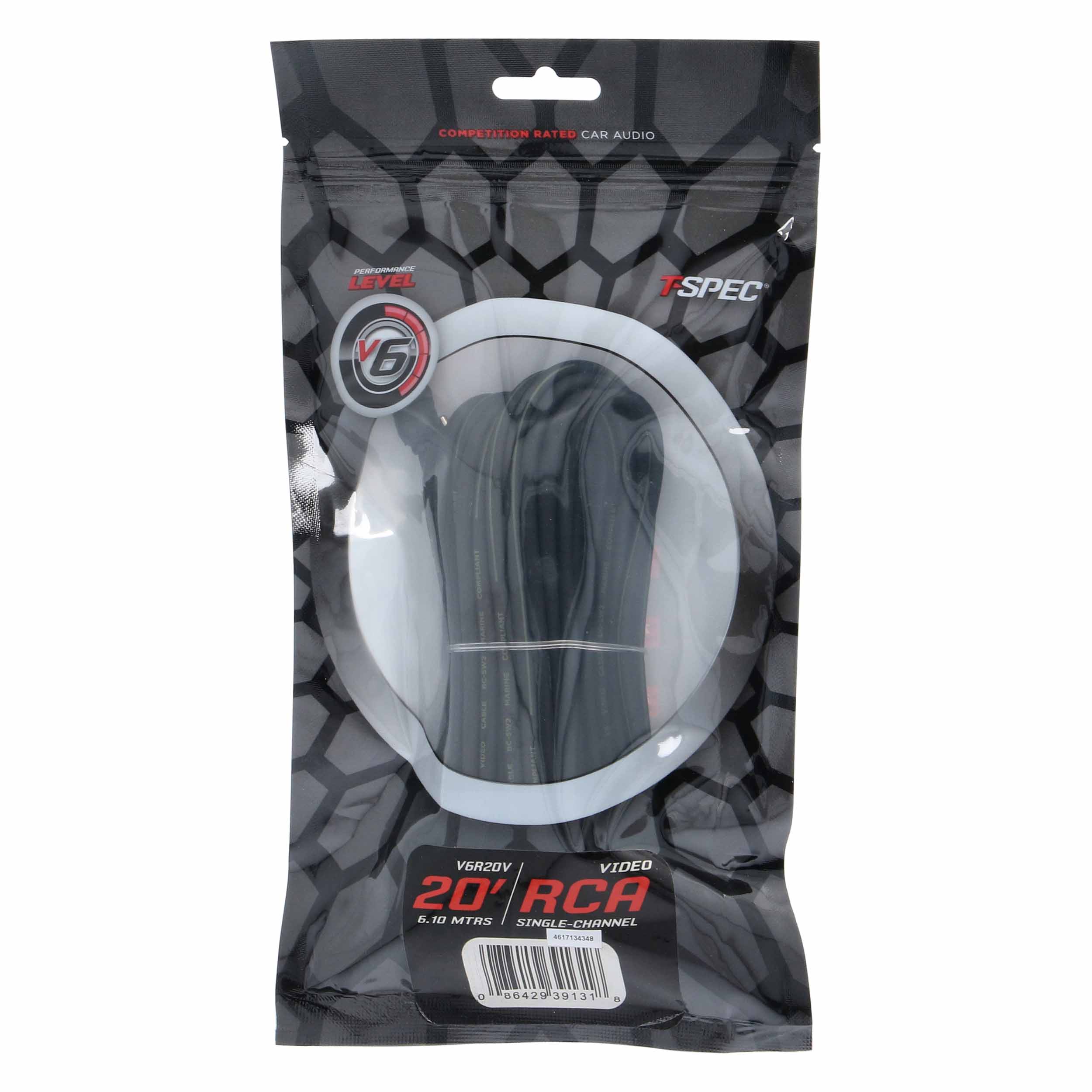 v6 Series Single-Channel Video Cable - 20 FT