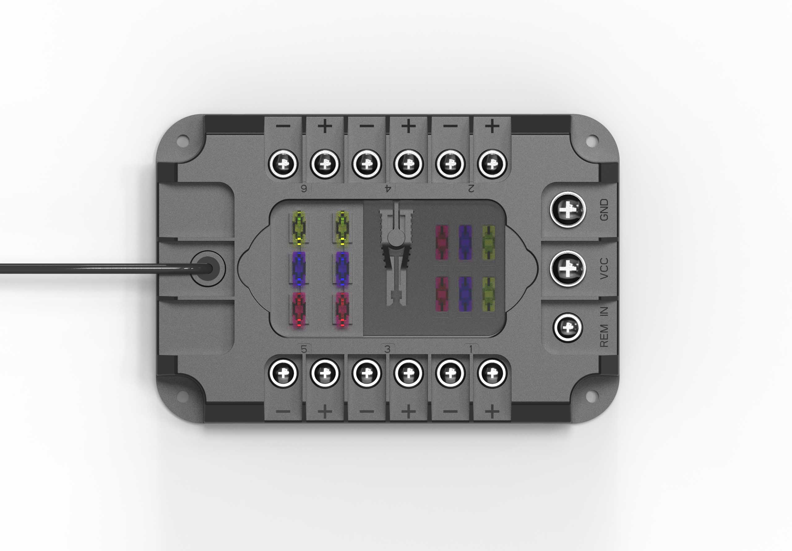 6-Zone Switch Panel
