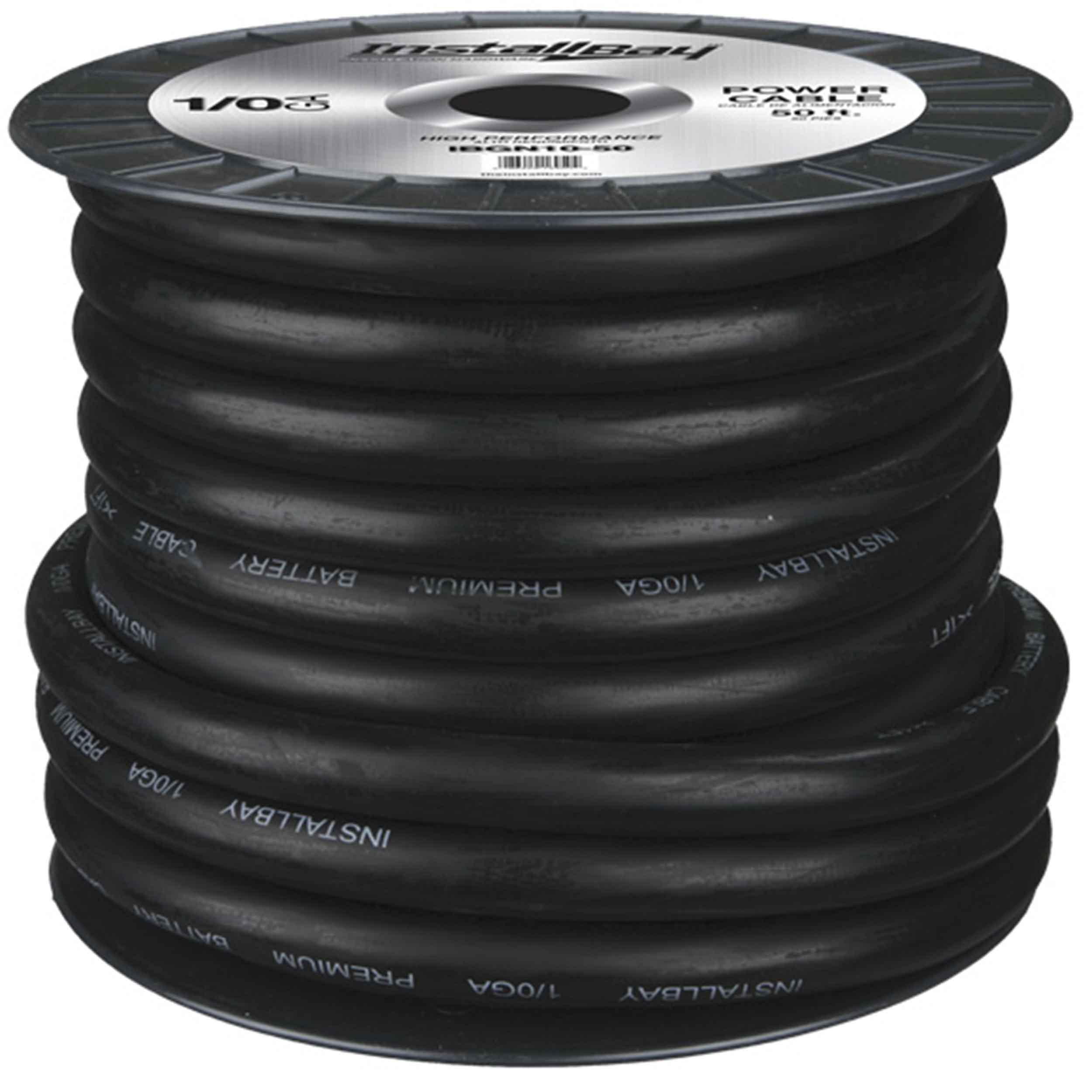 CCA Value Line Power Cable 1-0 Gauge - 50 Feet