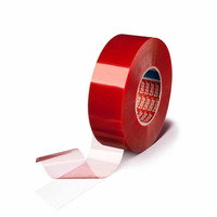 tesa TRANSPARENT D/S HARNESSING TAPE 1/2INx180ft - ea