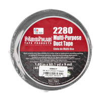 Cloth Duct Tape, Black 9-mil