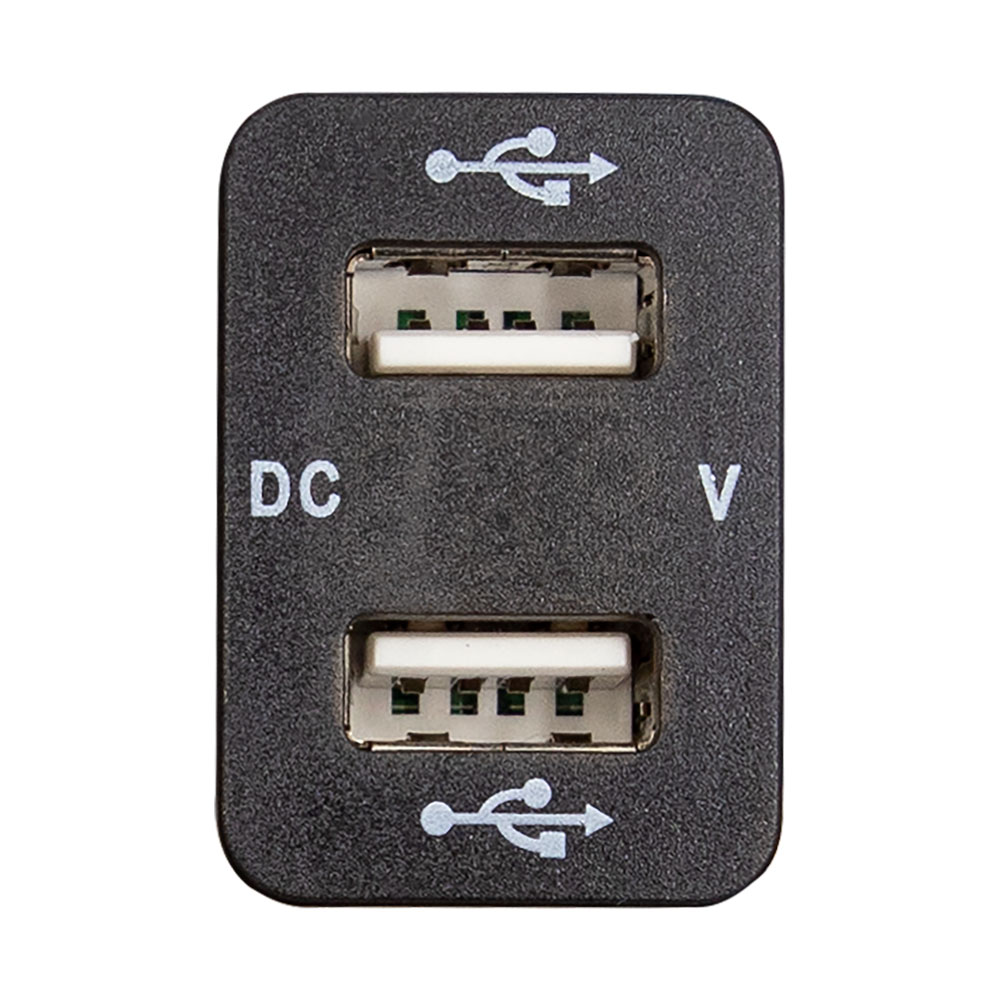 Dual 2.1A USB For Toyota W/Volt 2003-2015 - Retail Pack