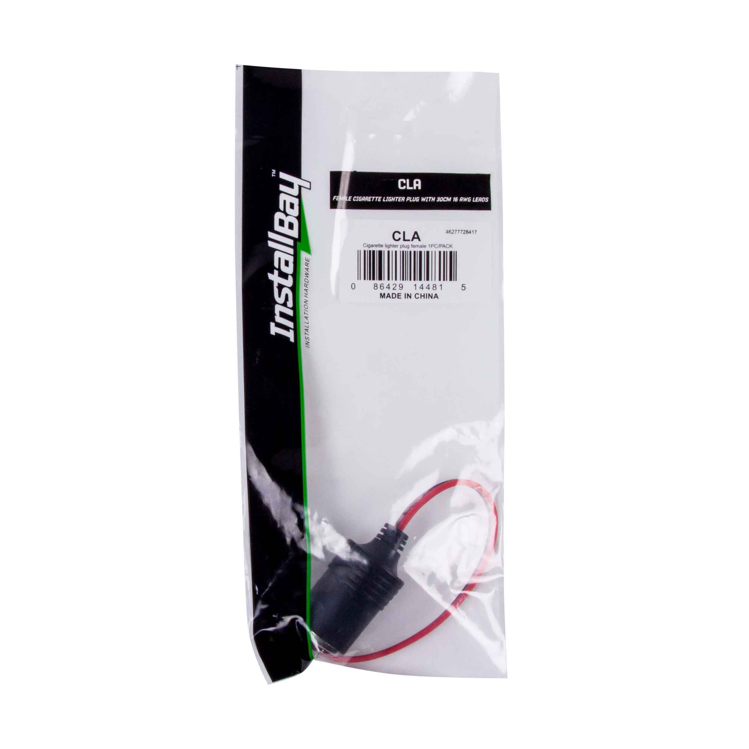 Cigarette Lighter Plug Female - Retail Pack