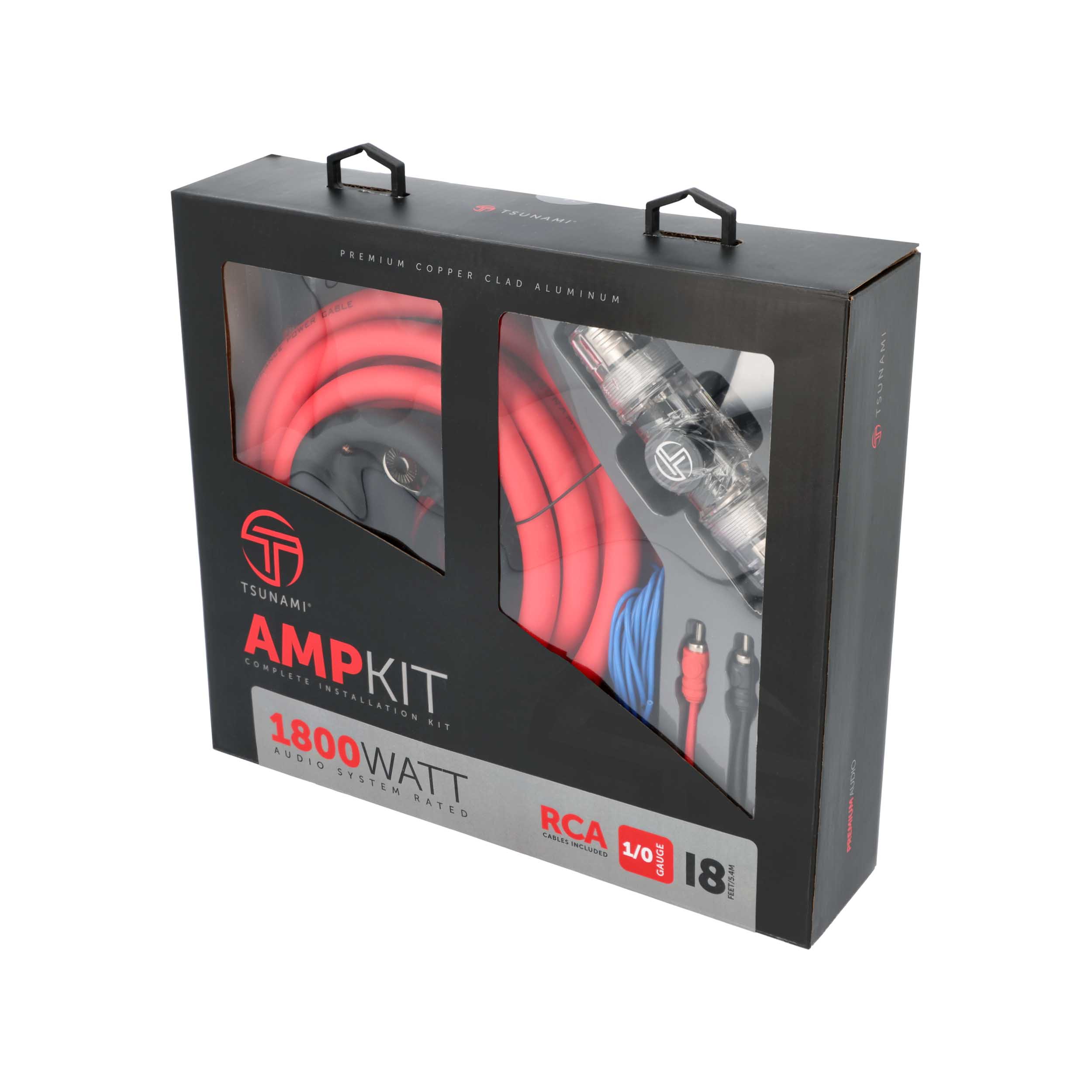 1800W 1/0GA CCA Amp Kit