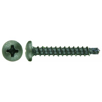 Phillips Pan Head Tek Screw #8 x 1 1/2 Inch - Box of 500