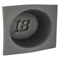 Acoustic Speaker Baffles 4x6 Inch Shallow Oval - Pair