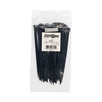 Black Cable Tie - 7 Inch, Package of 100
