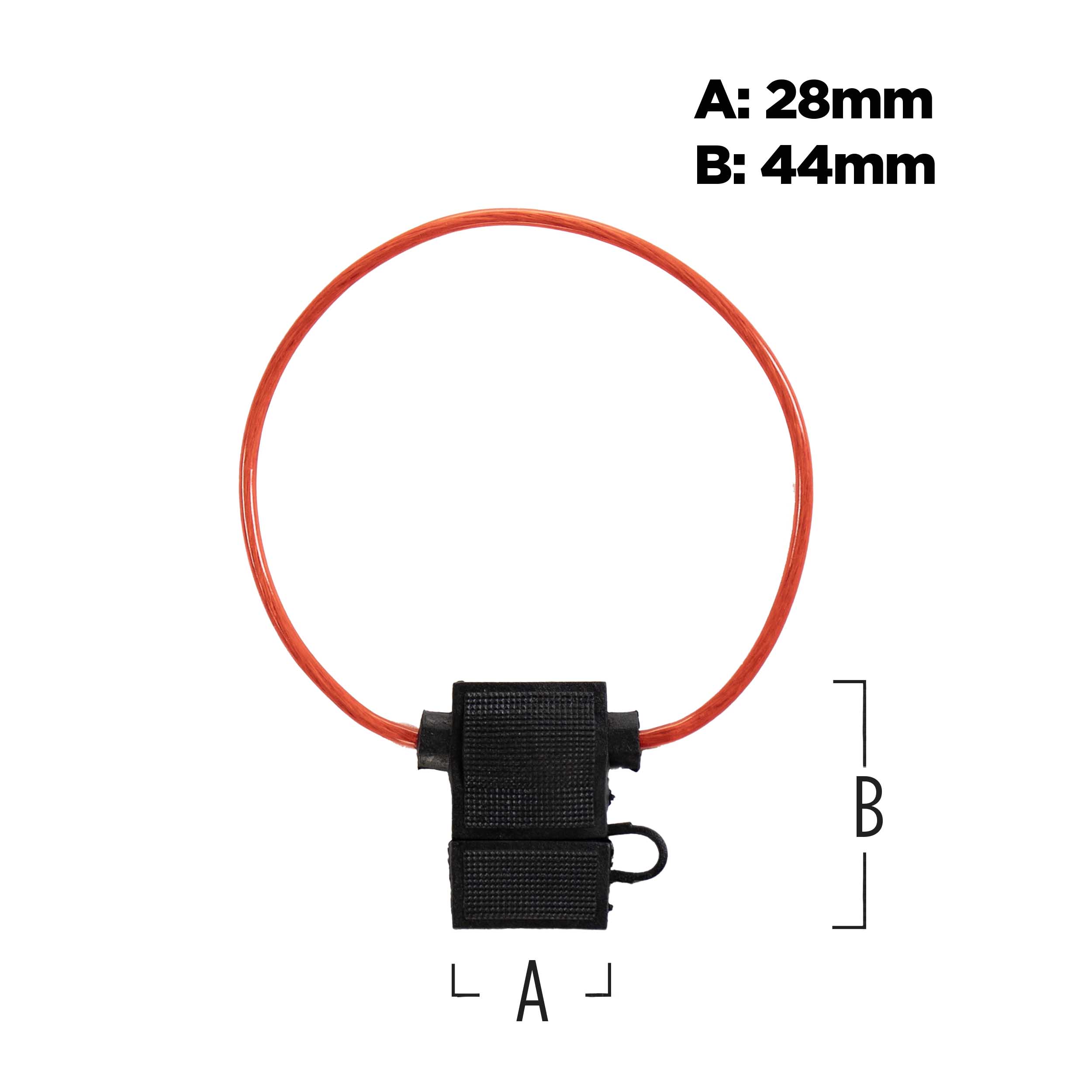 ATC Fuse Holder with Cover 16 Gauge - Package of 10