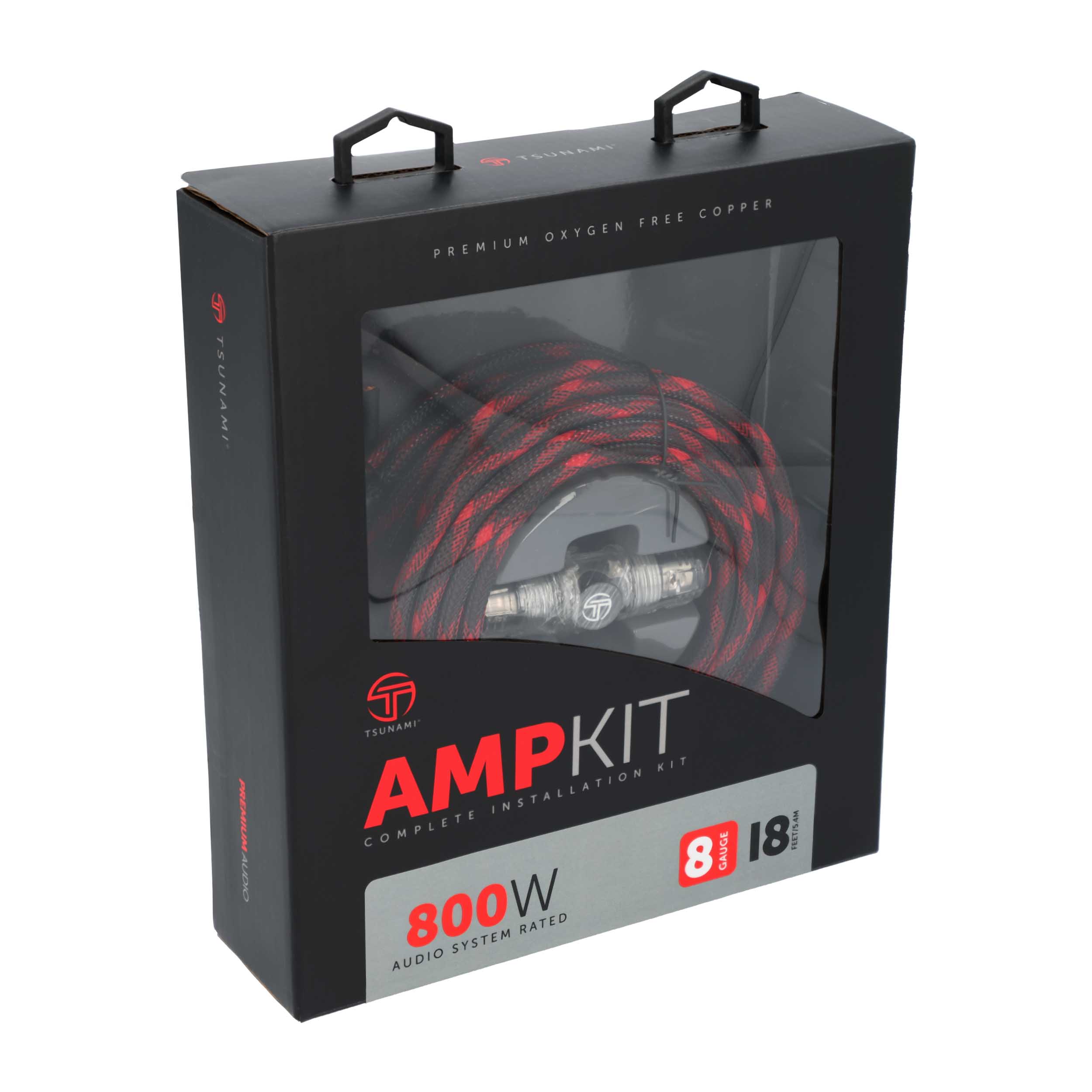 800W  8 GA AMP Kit