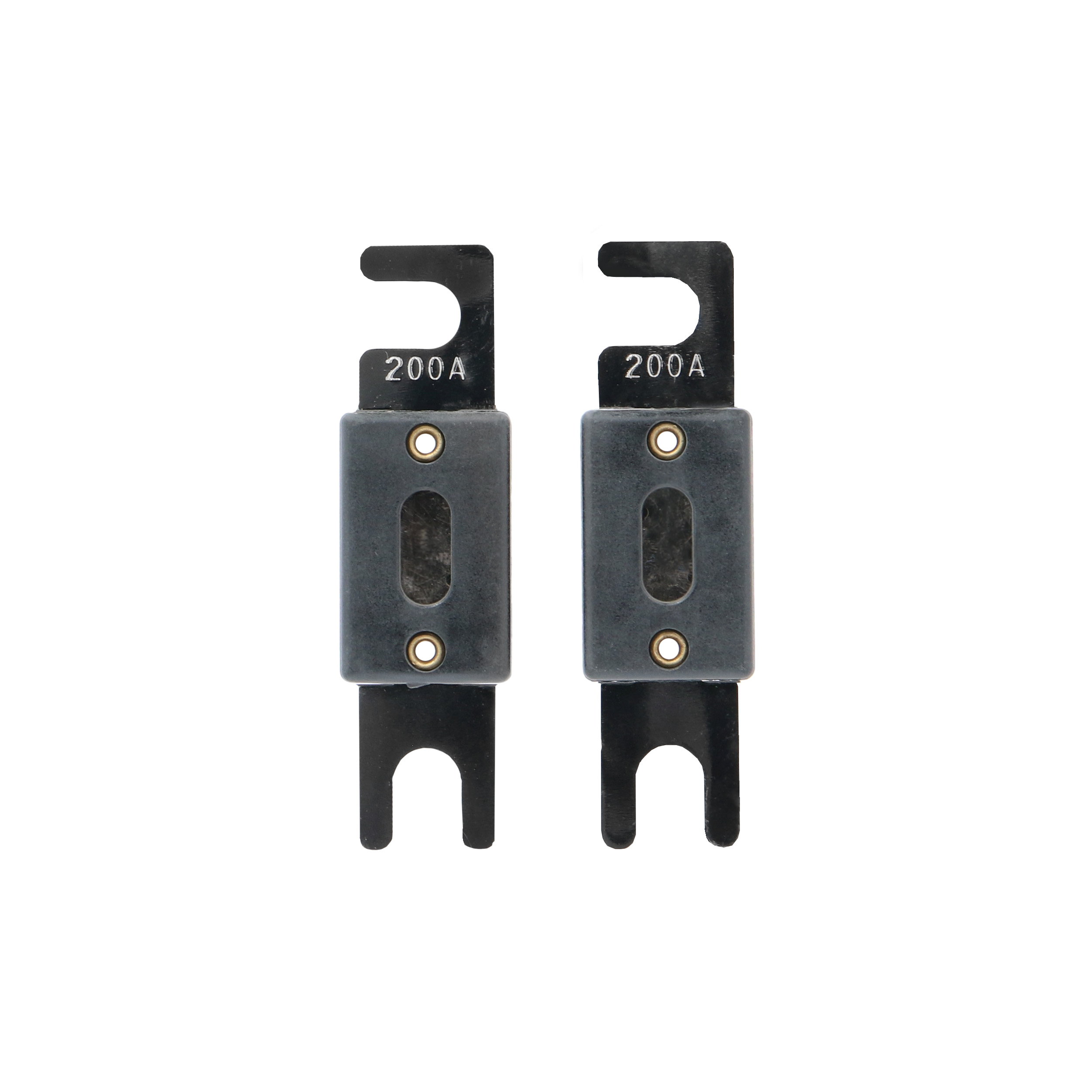 200 AMP ANL Fuses Nickel Plated - MID SERIES - 2 PK