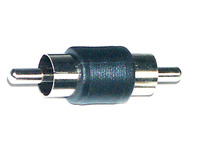 RCA Barrel Connector Male Nickel - Package of 50 pieces