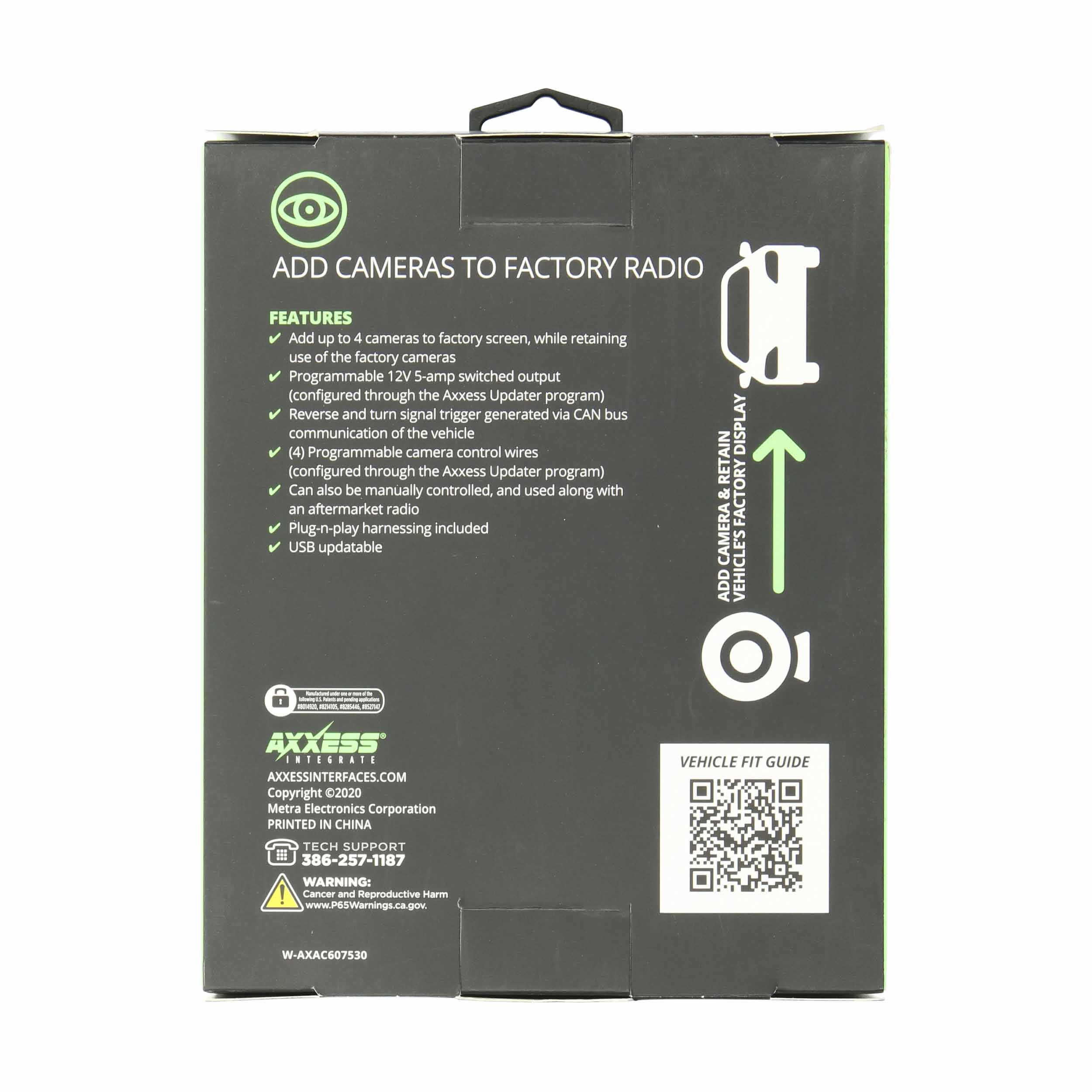 Add Turn Signal Camera Harness - Fits Select Ford 2011-2023