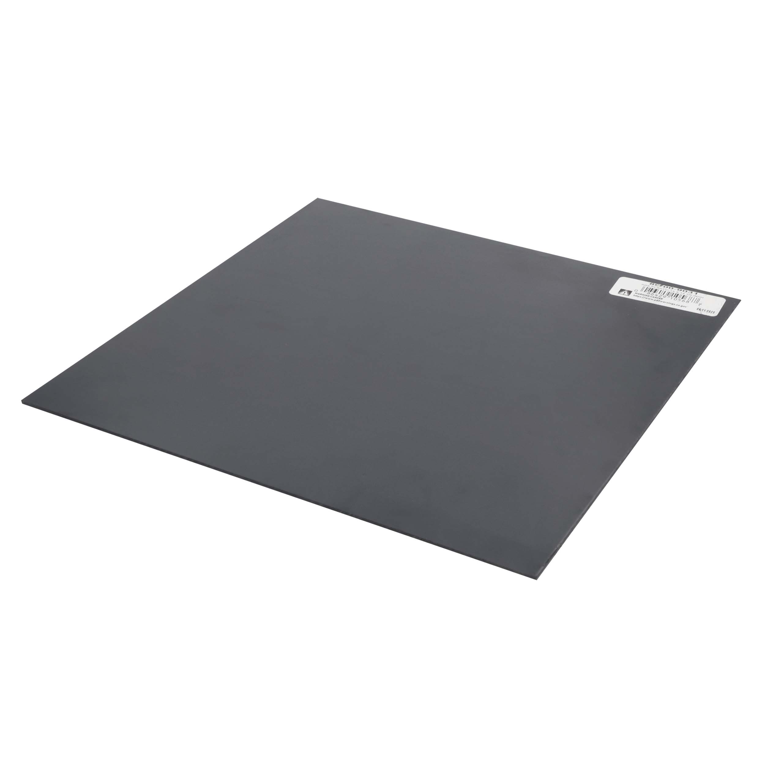 ABS Plastic Sheet 12" x 12" x 1/8"  Each