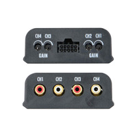 4-Channel Adjustable Line Output Converter | 80W