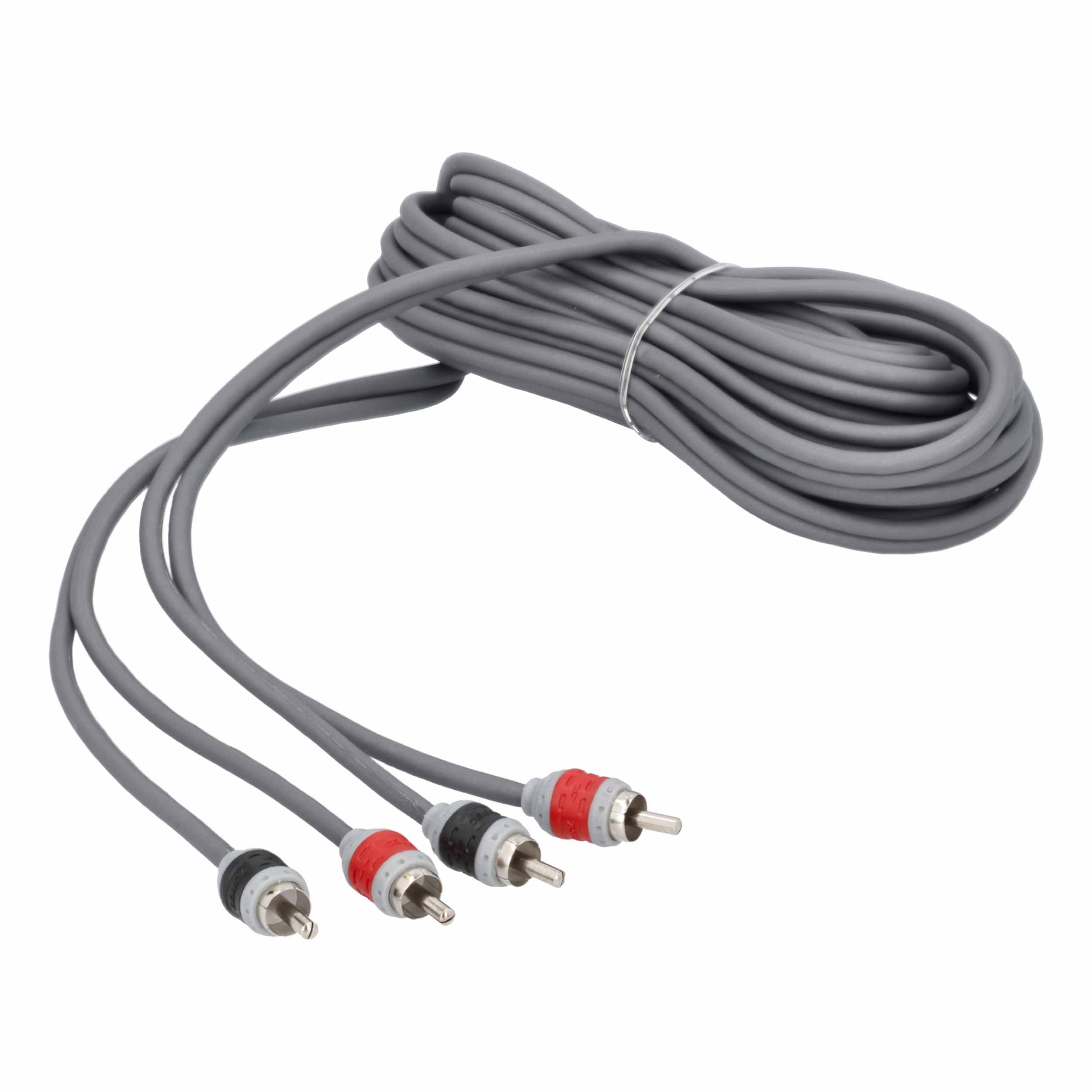 V8 Series 2-Channel RCA Cable | 17 ft