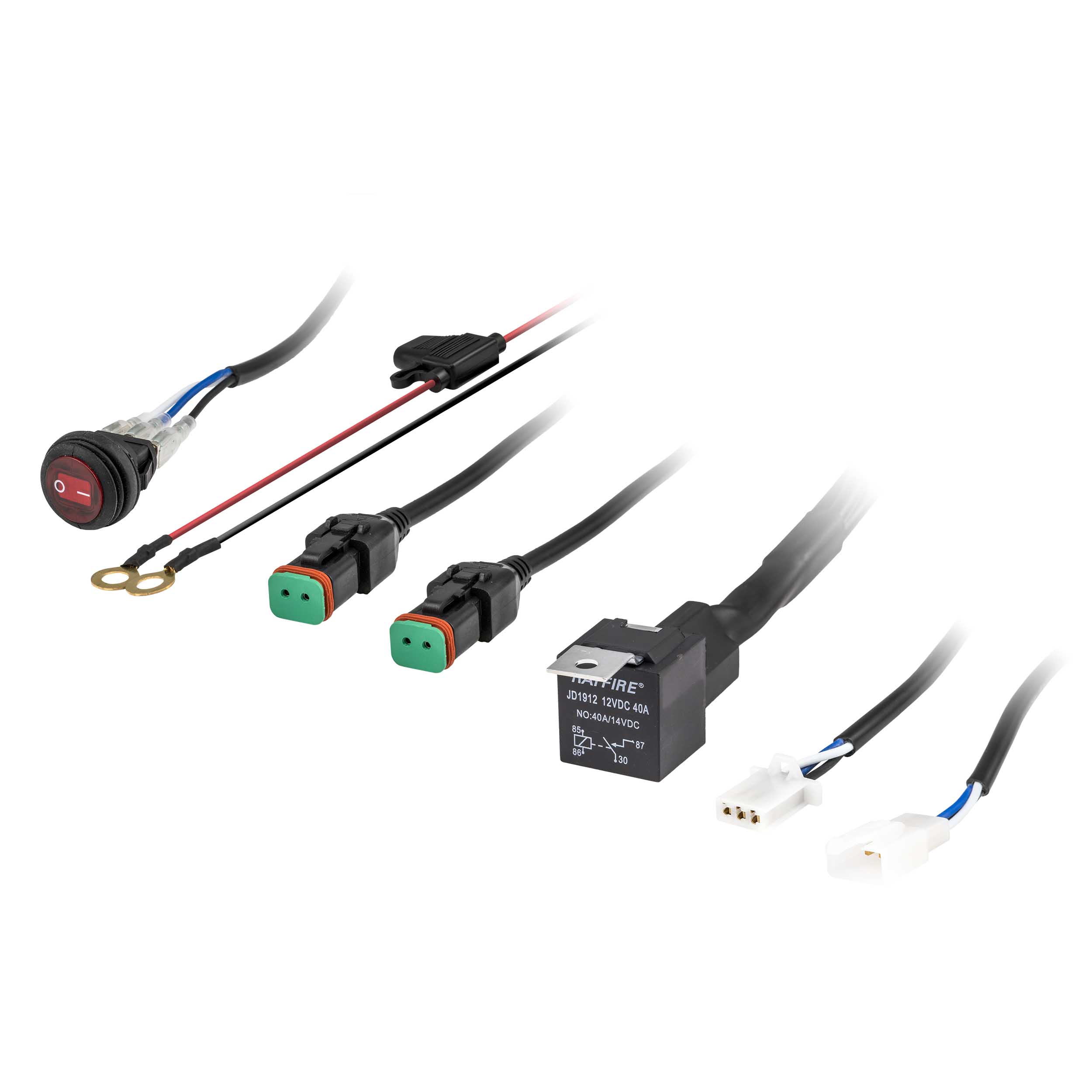 Wiring Harness and Switch Kit - 2 Lamp