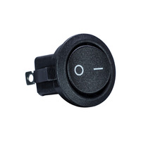 Round Rocker Momentary Switch - Package of 5
