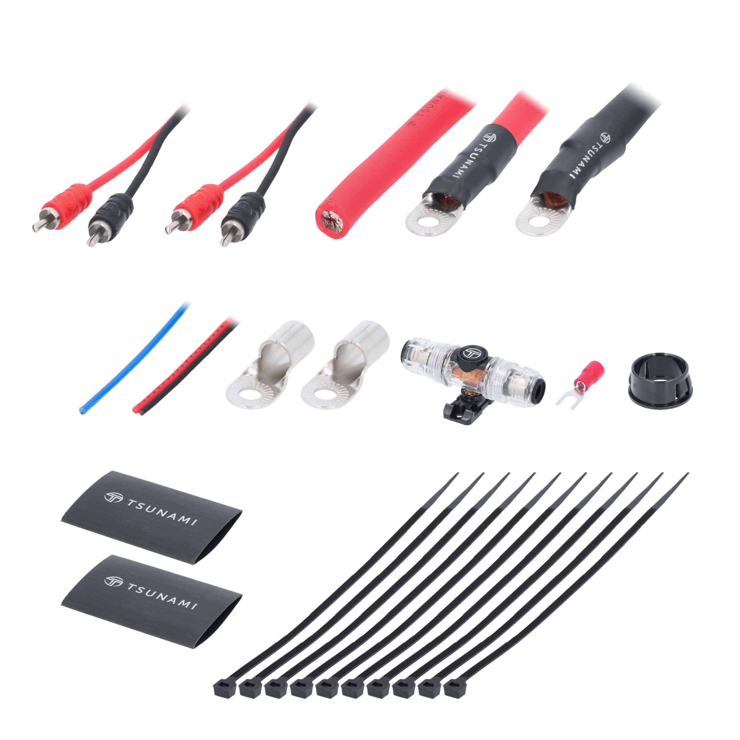 1800W 1/0GA CCA Amp Kit