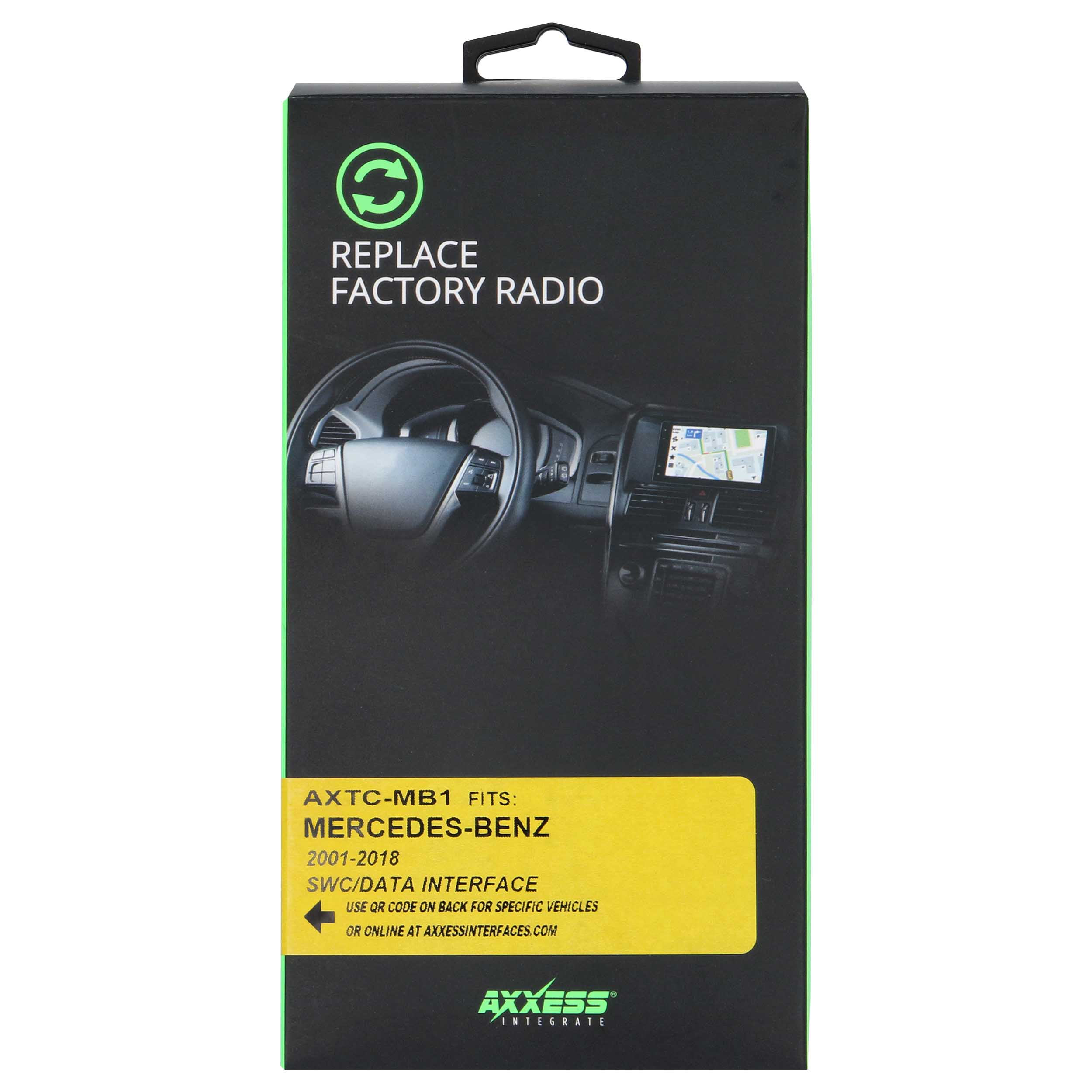 Data Interface with SWC - Fits Select Mercedes 2001-2018