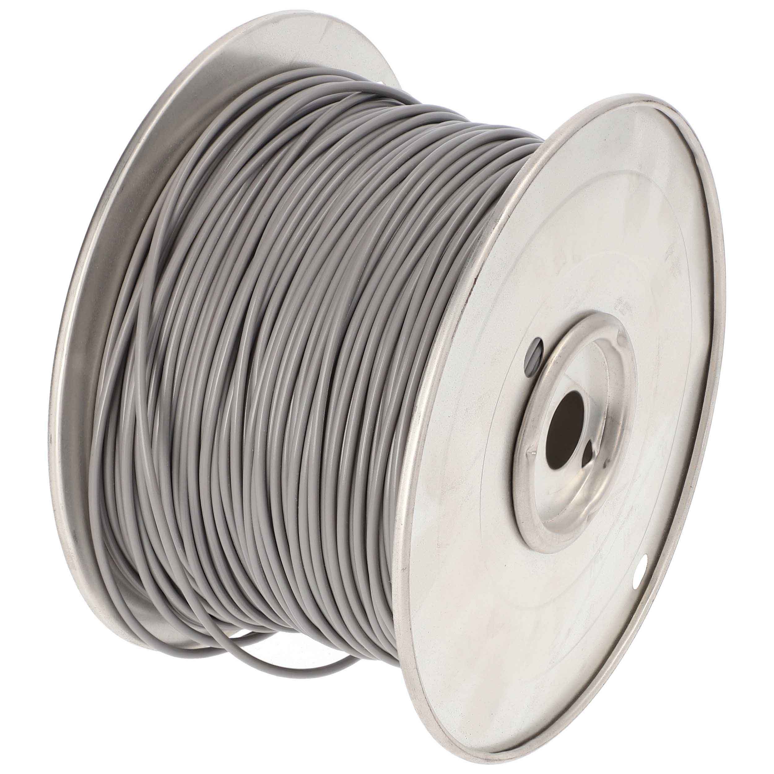 16 GA US GPT ALL COPPER PRIMARY WIRE GRAY - Coil of 500 FT