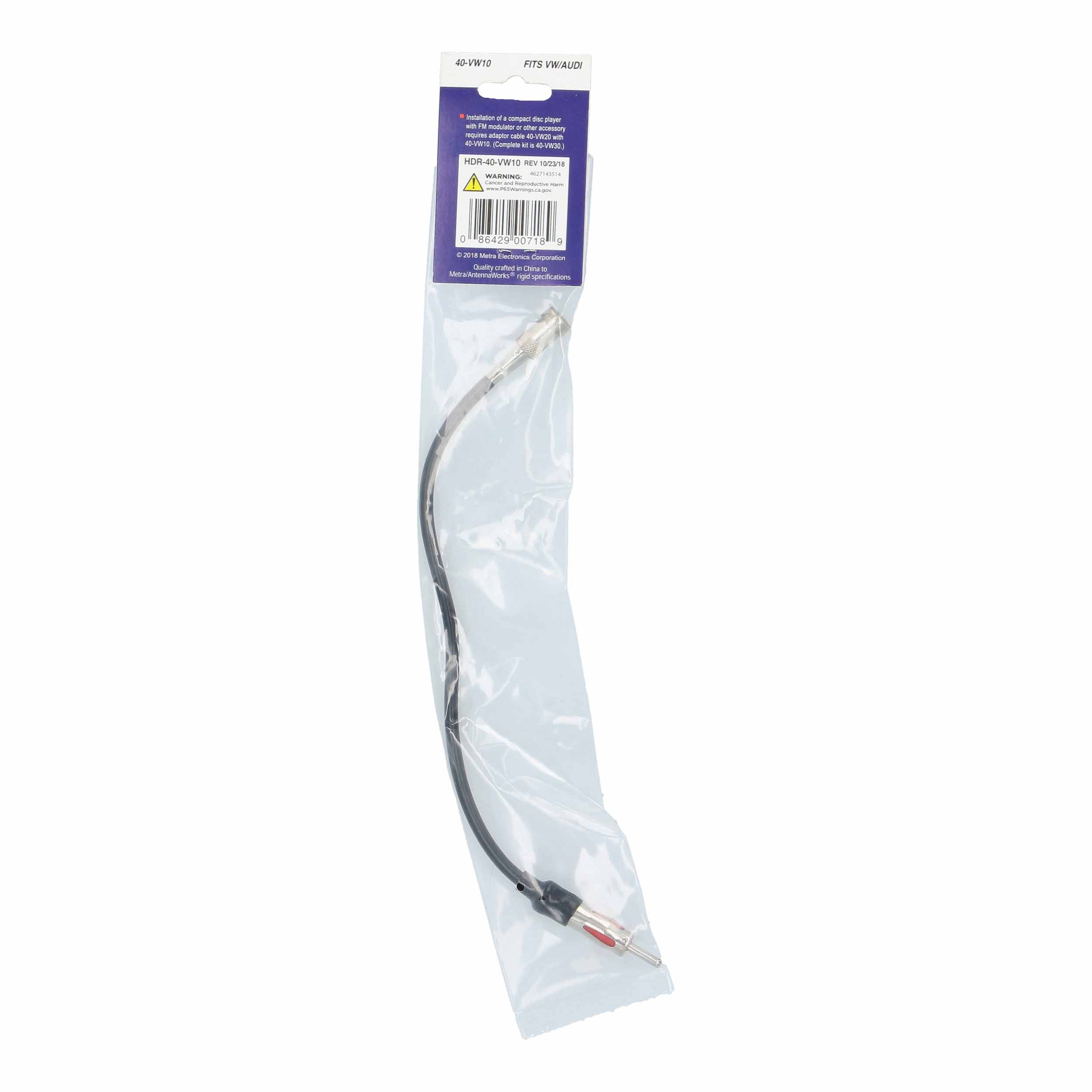 Audi/BMW/Mercedes/VW Antenna Adapter 1973 - 2017