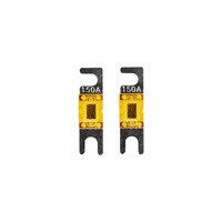 150 AMP Mini ANL Fuses Nickel Plated - MID SERIES - 2 PK