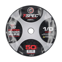 V8GT OFC Power Wire | 1/0 AWG | 50 ft. | Red